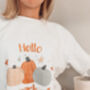 Hello Pumpkin Adult Jumper, thumbnail 2 of 5