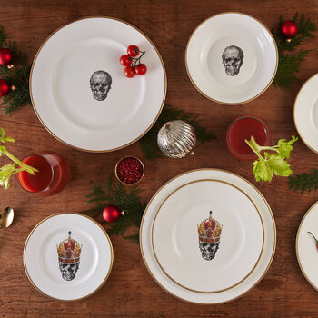 Skull Bone China Plate, 4 of 6