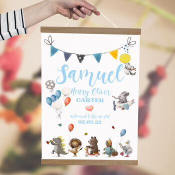 Personalised New Baby Print Gift, 2 of 5