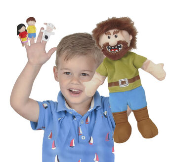 Personalised Finger Puppet Theatre And Puppets, 7 of 12