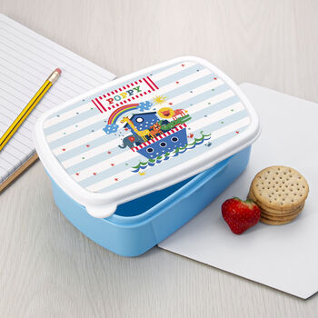 Personalised Kid's Noah's Ark Lunch Box, 3 of 4