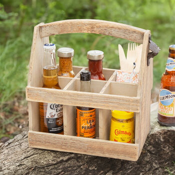 Drinks Caddy With Bottle Opener, 3 of 9