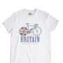 Cycling Britain Bicycle Graphic T Shirt, thumbnail 2 of 2