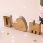 Personalised Gold Front Concrete Letters, thumbnail 4 of 8