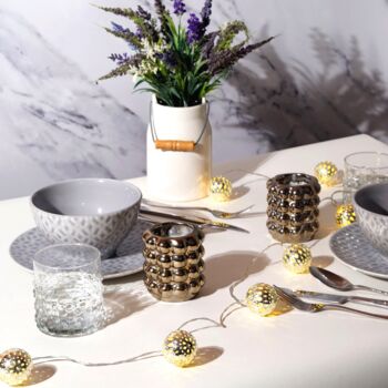 Ball Fairy Lights Silver, 5 of 7
