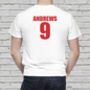 Personalised Wales Football Supporters Mens Tees, thumbnail 4 of 4
