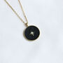 18ct Gold Plated Midnight Star And Opal Necklace, thumbnail 1 of 5