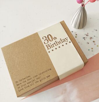 30th Birthday Personalised Gift Set, 2 of 6