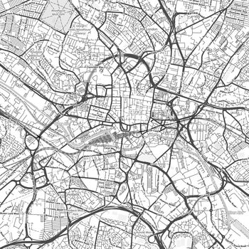 Personalised Wedding Venue Gift, Married Paper Anniversary Map Print, 4 of 4