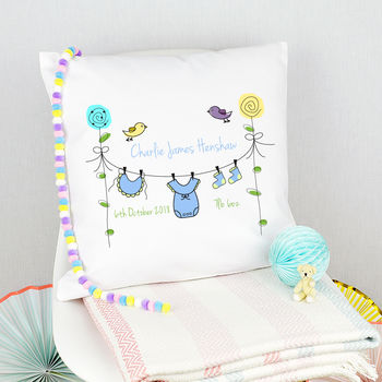 Personalised Baby Cushion, 2 of 2