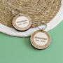 The Year You Became My Grandad Personalised Keyring, thumbnail 1 of 5