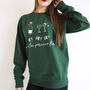 Let The Prosecco Flow Christmas Jumper, thumbnail 1 of 4