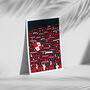 Arsenal Fans League Champions Print | Gift For Arsenal Fans, thumbnail 2 of 4