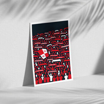 Arsenal Fans League Champions Print | Gift For Arsenal Fans, 2 of 4