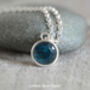 Large Natural Topaz Necklace With Sterling Silver, thumbnail 3 of 8