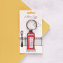 Telephone Box Keyring, thumbnail 1 of 4