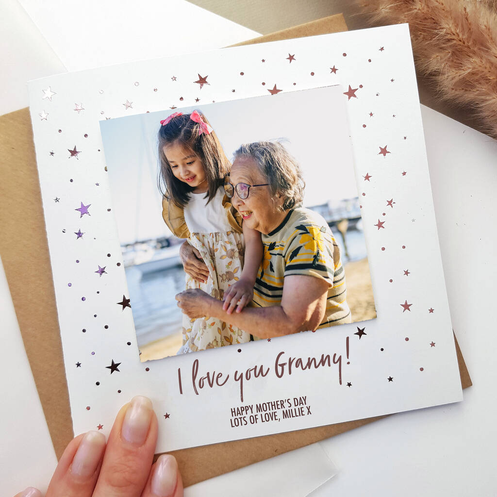 We Love You Granny | Mother’s Day Card For Nana, 1 of 2