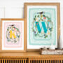 Personalised Letter Vintage Style Print, thumbnail 3 of 7
