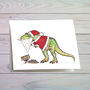Dinosaur Christmas Cards, thumbnail 5 of 5