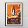 Custom Made Personalised Space Poster For Children's Bedroom, thumbnail 3 of 6