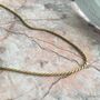 Rope Chain Necklace 24 Ct Gold Vermeil, thumbnail 4 of 5