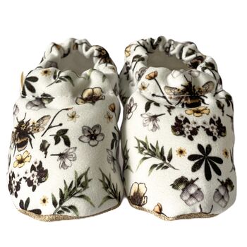 Bee Cotton Moccasins For Babies And Toddlers, 3 of 4