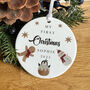Custom Name Xmas Ornament Tree Decoration Gift, thumbnail 6 of 6