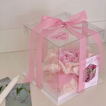 Personalised Gift Box Bouquet Candle, 6 of 8
