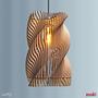 Zooki 31 'Tapio' Wooden Pendant Light, thumbnail 4 of 9