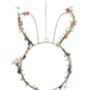 Easter Bunny Wreath With Foliage, thumbnail 3 of 3