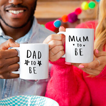 Parents To Be 'Dad And Mum To Be' Mug Set, 4 of 6