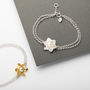 Bold Daffodil Pearl Silver Bracelet, thumbnail 1 of 4