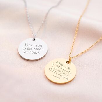 Asta Personalised Message Necklace, 2 of 12
