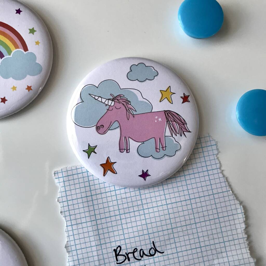 Large Unicorn Magnet By Half Pint Home | notonthehighstreet.com