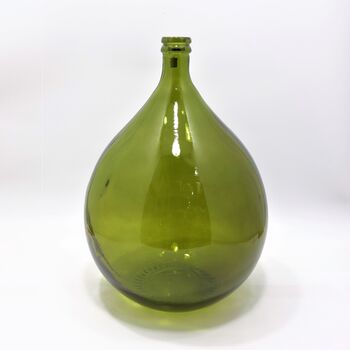 Recycled Glass Vase | 56cm Carboy | Eight Colours, 7 of 8