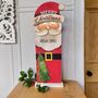 Large Christmas Santa Wooden Sign, thumbnail 1 of 3