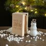 Porcelain Snowman 'Made Of Snow And Love' In Box, thumbnail 2 of 3