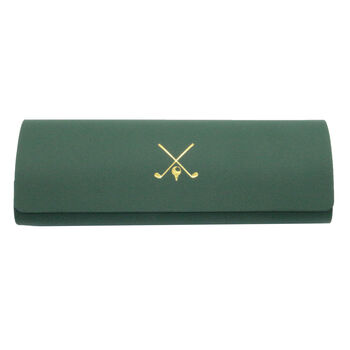Golf Embossed Glasses Case And Cloth, 2 of 3