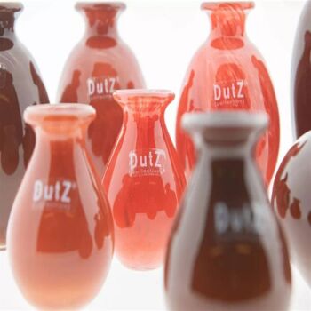 Nadiel Red Tints Budvase Set, 2 of 4