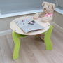 Child's Wooden Table And Chair Set, thumbnail 2 of 4