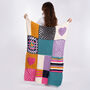 Patchwork Blanket Beginners Crochet Kit, thumbnail 1 of 10