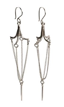 Silver Chandelier Earrings, 2 of 3