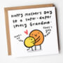 'Super Duper Lovely Grandma' Mother's Day Card, thumbnail 1 of 1