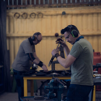 11th Steel Anniversary Gift Personalised Custom 'Dog Tag' Keyring, 10 of 11