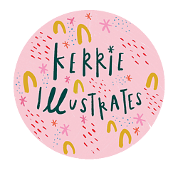 Kerrie Illustrates Logo 
