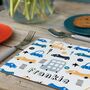 Transport Personalised Placemat, thumbnail 8 of 8