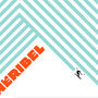 Meribel Skiing Poster Print, thumbnail 3 of 4