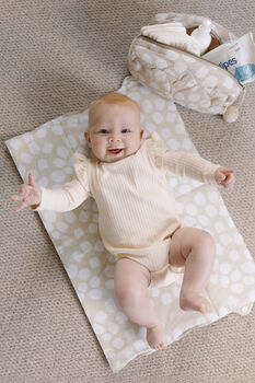 Quilted Washbag Scallop, 4 of 7