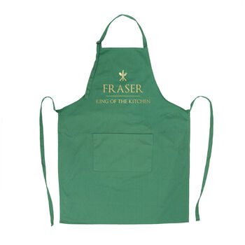 Personalised King Of The Kitchen Apron, 7 of 8