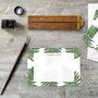 Woodland Fern Set Of Six Thank You Cards, thumbnail 1 of 2